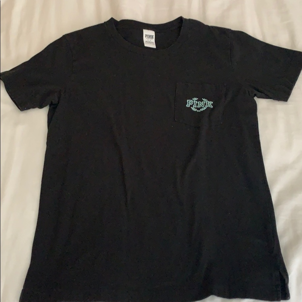 victoria’s secret PINK short sleeve pocket shirt